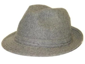 100% Wool Tino Trilby Fedora Safari Tweed hat cap 1SFA - Picture 1 of 1