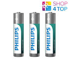 3 Philips Industrial Alkaline Aaa Batteries Lr03 Micro Battery Exp 2030 New