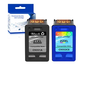 Cartucho de tinta genérico para inyección de escritorio HP 21XL 22XL F2110 F2120 F2128 F2185 F375 F378 - Imagen 1 de 6