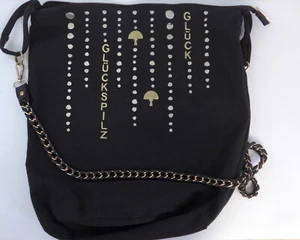 Umhängetasche Schultertasche bestickt Glückspilz - Bild 1 von 4