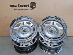 Stahlfelgensatz Stahlfelgen Felgen  Smart 450 Vorne + Hinten - Bild 1 von 1