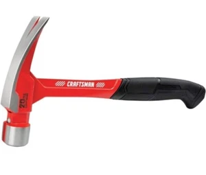 Craftsman 20 oz Rip Claw Steel Hammer - Smooth - General Purpose (CMHT51423) NEW - Picture 1 of 1