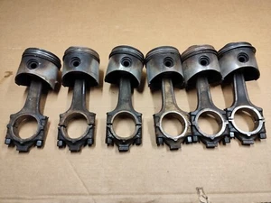 BMW M30 ENGINE PISTONS AND RODS 85.92mm - Picture 1 of 7
