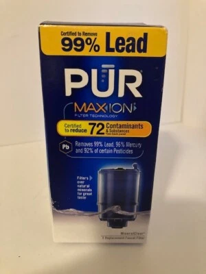 PUR Max-Ion RF-9999 Faucet Mount Refill Cartridge Triple Action NEW in Box - Image 1 of 4