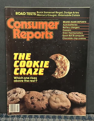 1985 February Consumer Reports Magazine, The Cookie Craze (MH610) - Image 1 of 2