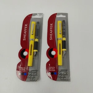 Sheaffer Viewpoint Calligrafia Penna Stilografica Media 1,5 mm con Set 2 Cartucce Inchiostro - Foto 1 di 5