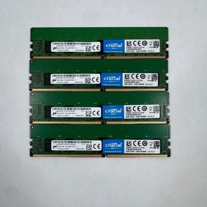Crucial 32GB (4x8GB) RAM DDR4 2400MHz PC4-2400T-RD1-11 - Imagen 1 de 2