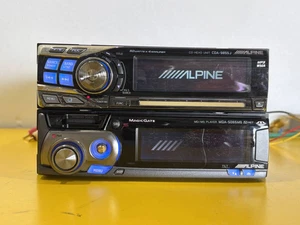 ALPINE CDA-9855j CD head unit and MDA-5065MS Working Confirmed - Picture 1 of 9