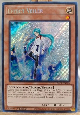 EFFECT VEILER - RA01-EN003 Secret Rare / 1st Edition Near Mint  - Bild 1 von 2