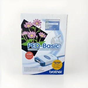 Brother PED Basic Embroidery Design Transfer Box & Card & Designs - Brand New - Picture 1 of 3