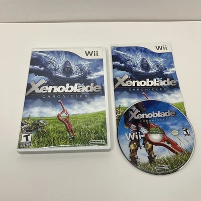 Xenoblade Chronicles (Wii, 2012) Manual Completo na Caixa TESTADO Nintendo - Imagem 1 de 4