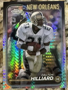 2024 Chrome Prizm Refractor Dalton Hilliard New Orleans Saints #137 - Picture 1 of 2