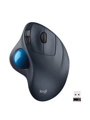 Logitech M570 Wireless Trackball Mouse – Ergonomic Design Open Box  Read!  - Image 1 of 4