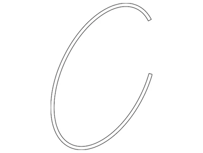 Genuine Nissan 2003-2008 Nissan 350Z - Flange Snap Ring 38225-40P00 - Image 1 of 2