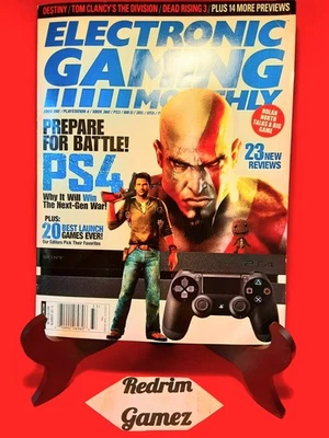EGM #261 Fall 2013 PS4 Launch Issue God Of War Electronic Gaming Monthly - Image 1 of 4
