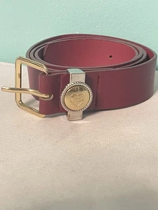 Juicy Cuture Damen Gürtel mit Herzschnalle Größe L/XL rosa mit goldener Schnalle neu im Karton - Bild 1 von 5