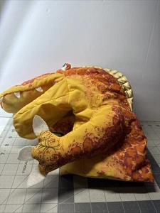 Vintage Crocodile Creek Plüsch Handpuppe 1996 Dinosaurier süß 11 Zoll Dinosaurier dick - Bild 1 von 6