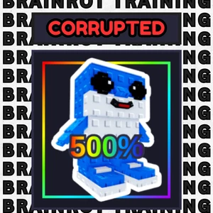 ROBLOX - BRAINROT TRAINING - CORRUPTED - 500% MULTIPLIER - Picture 1 of 1