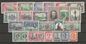 SÜDRHODESIEN 1937/47 "Gedenkmünzen" postfrisch - Bild 1 von 1