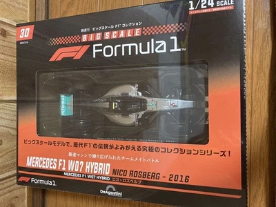 Mercedes W07 Nico Rosberg F1 Model 1/24 Deagostini Japan - Image 1 of 3