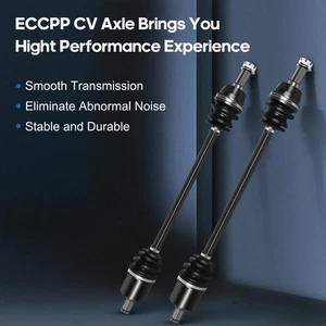 ECCPP CV Axle Set Fits Polaris Ranger 800 2010-2017 Front Left & Right - Picture 1 of 7