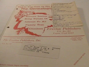 [P15] (Pick from lot) GENEALOGICAL HELPER EXCHANGE 1965 THROUGH 1976 - Picture 1 of 4