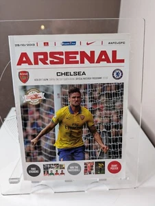 Arsenal V Chelsea 2013/2014 Copa Liga Carling Xup 4ta Ronda Programa - Imagen 1 de 6