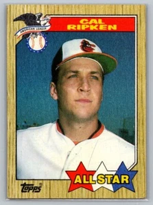 1987 Topps AL All Star Cal Ripken #609 - Picture 1 of 2