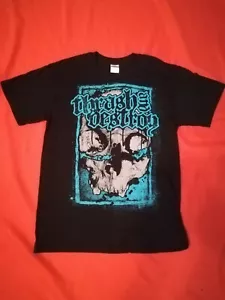 THRASH AND DESTROY Shirt Größe M - NEU - Foto 1 di 1