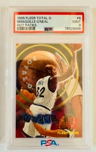 Shaquille O'Neal 1995-96 Fleer Total O Hot Packs Insert PSA 9 Graded - Imagen 1 de 1