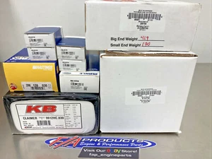SCAT 383 Chevy Stroker Conjunto giratorio 3.750 "Carrera Manivela 5.7 Rod Dish Pistón - Imagen 1 de 4