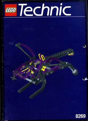 LEGO--8269 -- TECHNIC -- Nur Bauanleitung - 2 Stück  - GELOCHT - - Bild 1 von 2