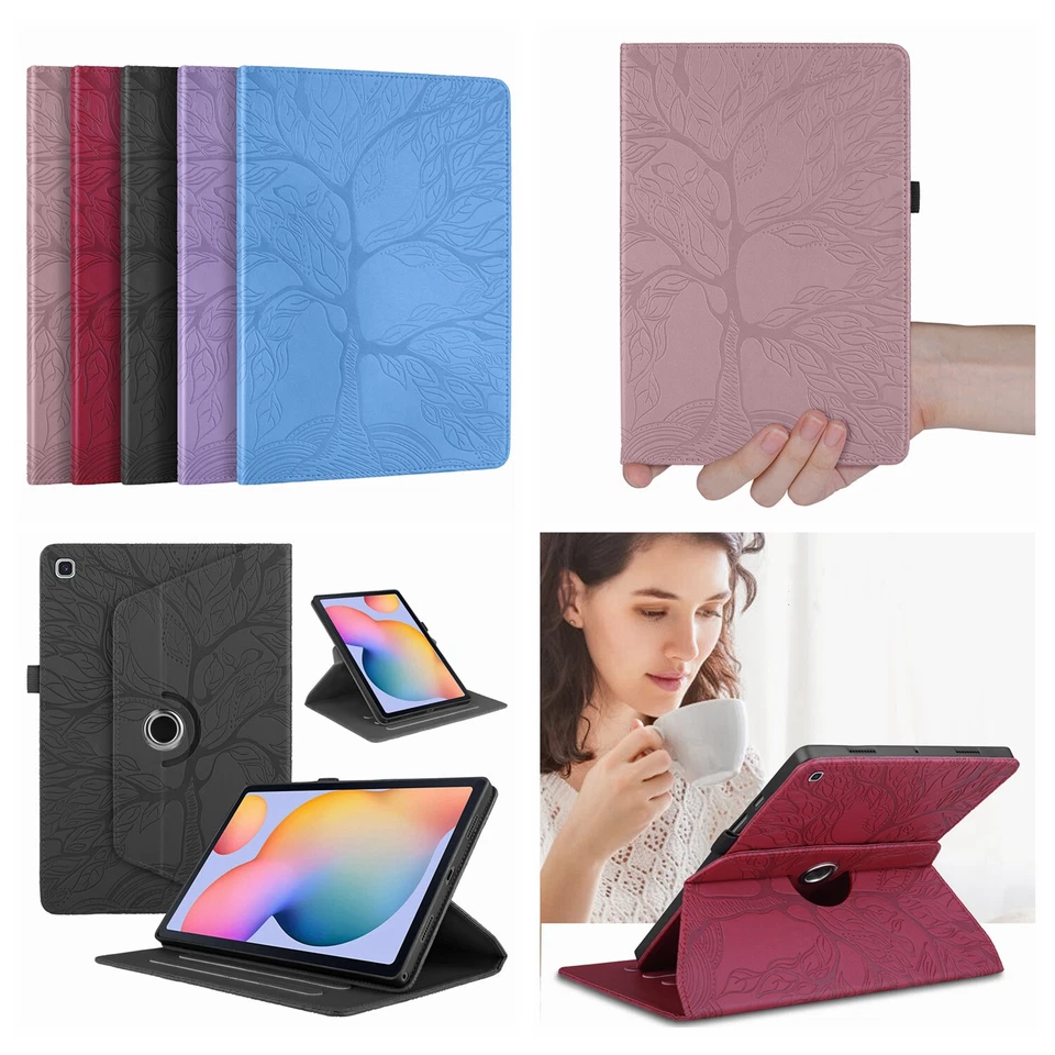 Tablet Case [Select Model] - Leather Flip Case Protective Cover with Stand A01RX - Image 1 of 1