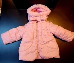 London Fog Girls Pink Coat 12 Months - Picture 1 of 5