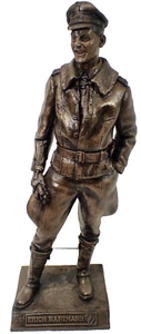 Rare Rick Terry Statue Eagle Editions Ltd 65/352 Erich Hartmann WWII Pilot 14.5" - Picture 1 of 12