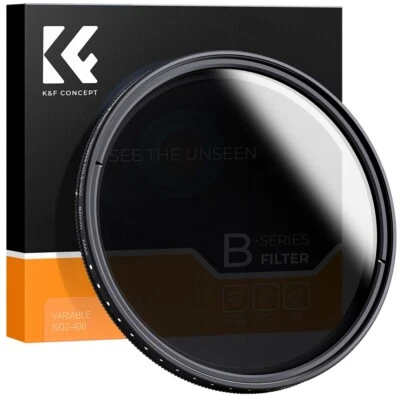 K&F Concept 37mm Slim Fader Variable ND Neutral Density Adjustable ND2 to ND400 - Image 1 of 4