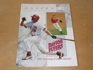 1996 UNIVERSITY OF DAYTON COLLEGE BASEBALL MEDIA GUIDE EX-MINT  - Picture 1 of 1