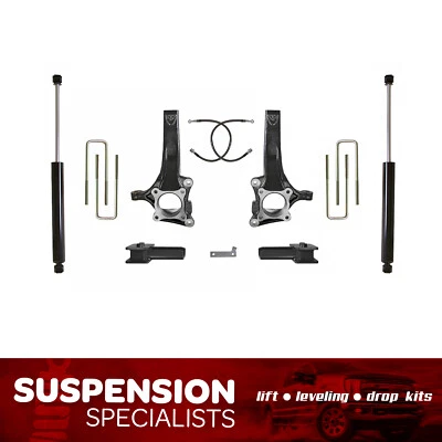 4"/2" Leveling Lift Kit For 2009-2014 Ford F150 2WD w/ Rear Shocks Foto 1 de 4