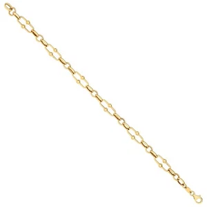 9ct Yellow Gold Pivot Link Ladies Bracelet, with Presentation Box. - Picture 1 of 20