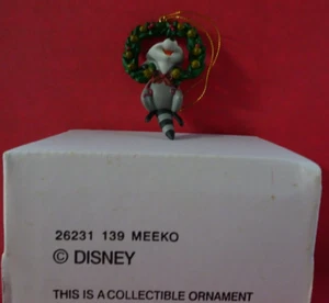 Pocahontas Meeko Christmas Magic Disney Grolier Collectible Ornament 26231 139 - Picture 1 of 7