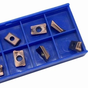 10Pcs CNC Indexable Insertion AXMT123508PEER-G CNC Carbide Milling Inserts AXMT - Picture 1 of 5