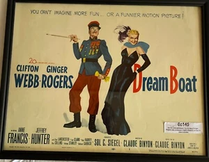 DREAMBOAT original TITLE card (11x14) 1952 - Picture 1 of 1