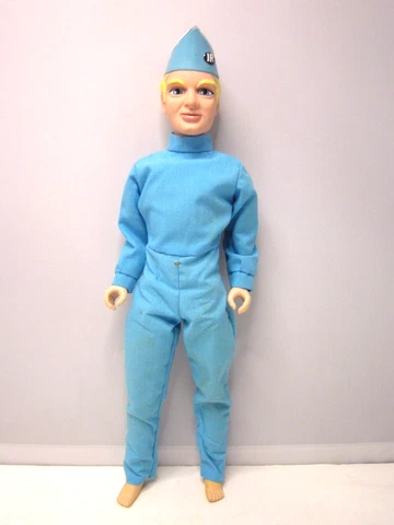 Thunderbirds Alan Tracy Talking Action Figure Boxed Working Carlton Preowned Cd Cover