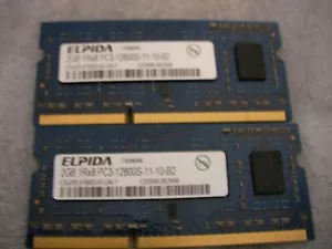 4 GB Memory MacBookPro DDR3 1333 MHz PC3 12800S SO DIMM 204pin RAM Laptop - Picture 1 of 2