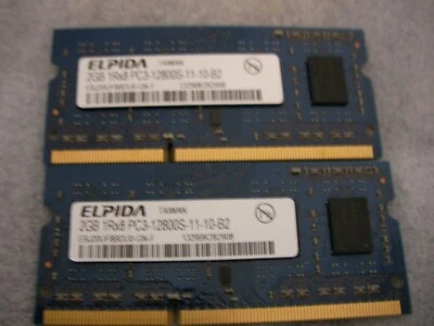 4 GB Memory MacBookPro  DDR3 1333 MHz PC3 12800S SO DIMM 204pin RAM Laptop - Image 1 of 2
