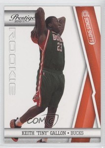 2010-11 Prestige Bonus Shots Orange /499 Keith Gallon Tiny #207 Rookie RC