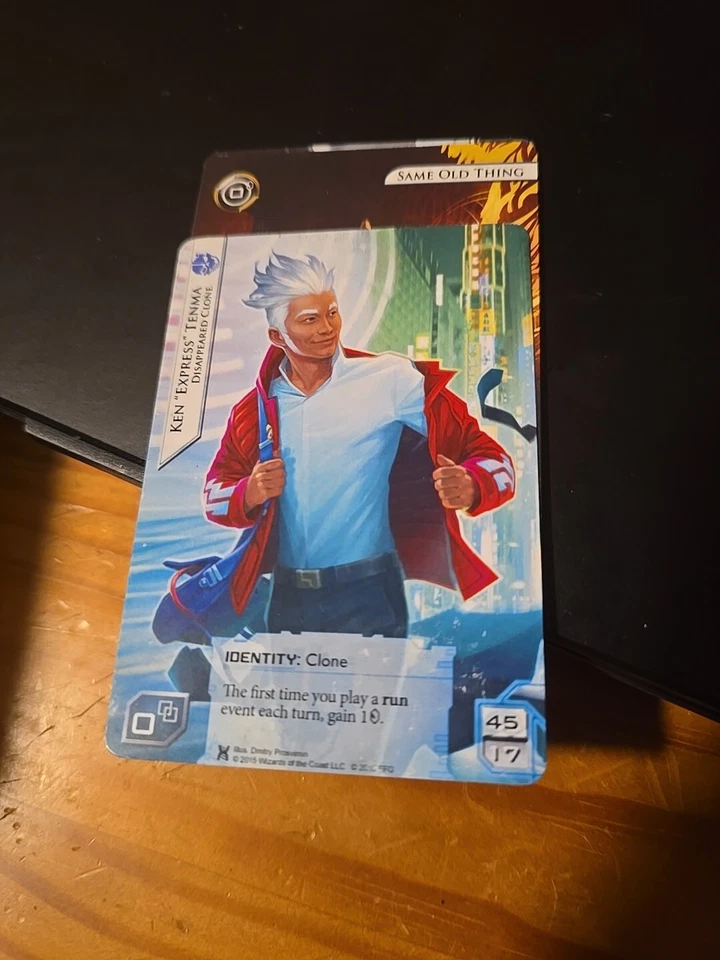 Android Netrunner - Criminal - Ken "Express" Tenma ID - Promo / Alternate Art - Image 1 of 1