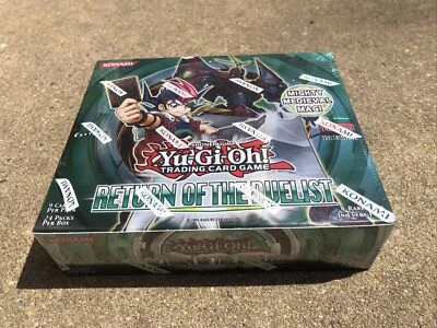 YuGiOh Return of the Duelist 1st Edition Booster Box 24 Packs New Sealed Box - Image 1 of 4