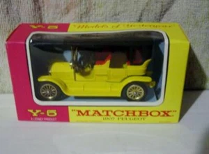 Matchbox Lesney - Models of Yesteryear Y-5 1907 PEUGEOT Touring Car (NIB) - Picture 1 of 3