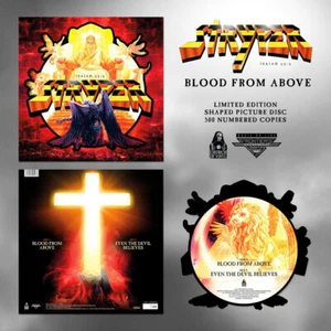 STRYPER - BLOOD FROM ABOVE, ORG 2020 EU SHAPED PICTURE DISC, 108/500! NEW! - Picture 1 of 1